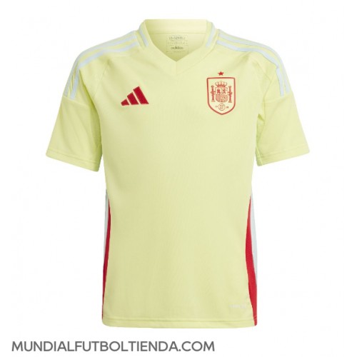 Camiseta España Segunda Equipación Replica Eurocopa 2024 mangas cortas